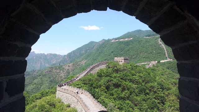 Great Wall from One of the Towers 