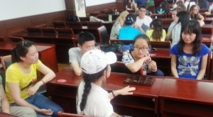 Students at Nanjing Agriculture University
