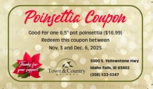 Poinsettia Coupon 2025